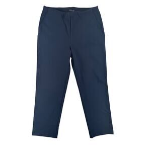 Rachel Zoe Mid-Rise Womens Dress Pants Trousers - Navy Blue - Size 10